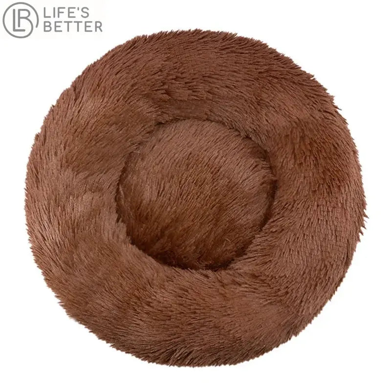 Round Dog Bed Super Soft & Lavish Dog Bed.