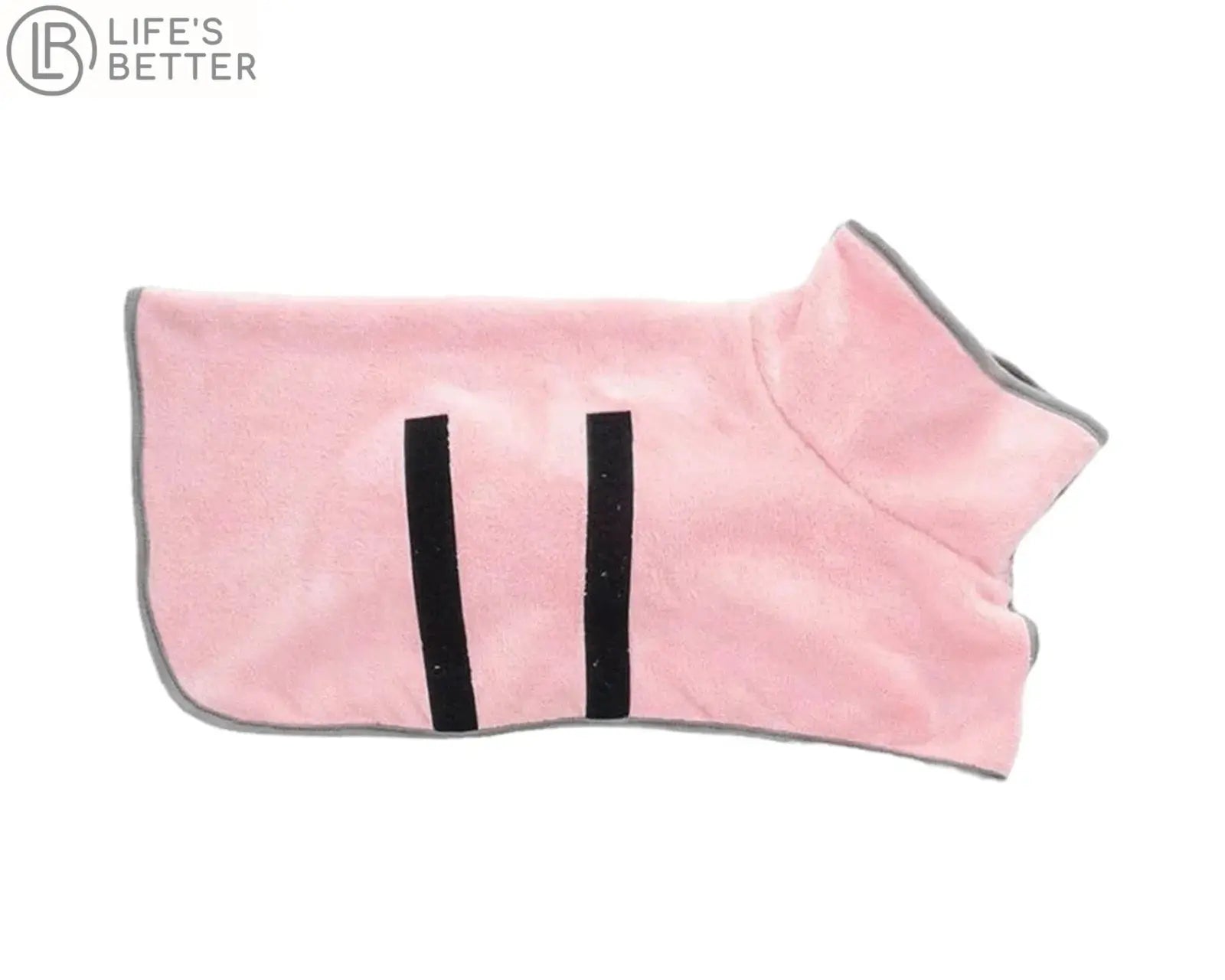 Microfiber Dog Bathrobe - Quick Drying Towel for Dogs.
