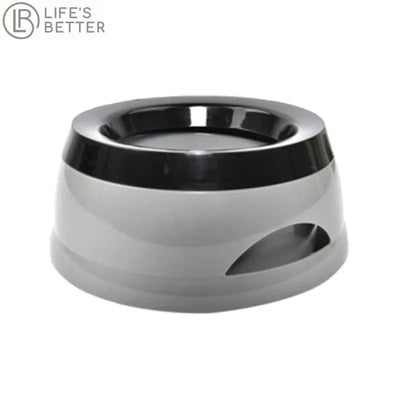 No Spill Pet Water Bowl - Non-Drip Slow Feeder for Dogs and Cats.