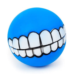 Pet Ball Teeth Silicon Dog Chew Toy.