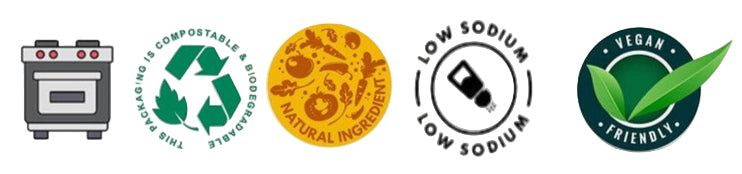 Set of various certification logos on a white background