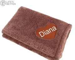 Personalised Soft Fleece Pet Blankets.