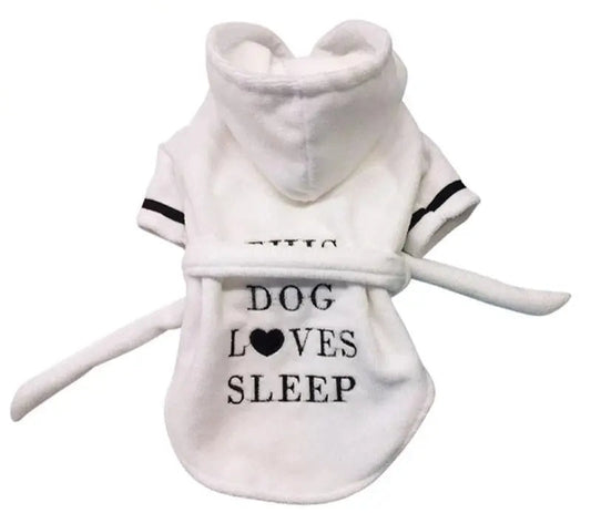 Pet Cotton Drying robe.