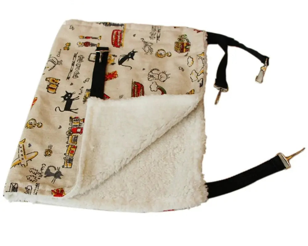 Plush Cat Hammock Bed.