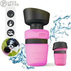 Portable Pet Hydration Solution: 500ML Dog Water Bottle Bowl Life’s Better Ltd