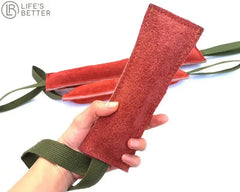 Premium Leather Dog Training Cowhide Bite Pull  Stick Life’s Better Ltd