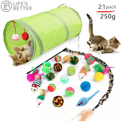 Purrfect Playtime: 12 to 24 -Piece Cat Toy Set for Endless Feline Fun Life’s Better Ltd