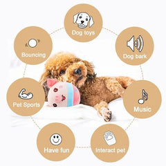 Interactive Singing & Dancing Ball Dog Toy.