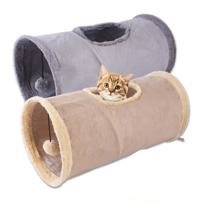 Collapsible Cat Tunnel Tube Indoor Fun Game