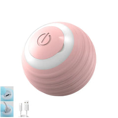 Interactive Electric  Dog - Cat Toy – USB Charging Smart Rolling Spin Ball.