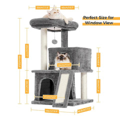 Multi-Level Cat Play Tower.