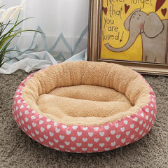 Luxury Round Donut Dog Bed.