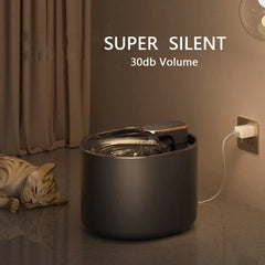 Super Silent 3L Automatic Cat Filtered Drinking Water Fountain.