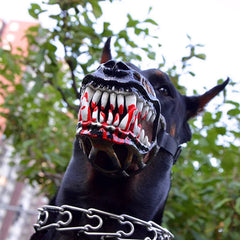 Halloween Costume Zombie Dog Mask.