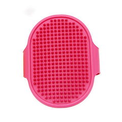 Soft Rubber Pet Washing Grooming Brush