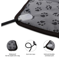 The Ultimate Waterproof Dog - Cat - Pet Heating Pad /Blanket for Comfort and Safety.