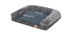 Luxurious Extra Large Orthopedic Soft Sponge Foam Dog Bed