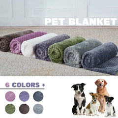 Soft Plush Pet Blanket.