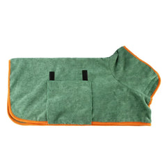 Ultra-Absorbent Dog Dry Bathrobe Towel.