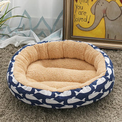 Luxury Round Donut Dog Bed.