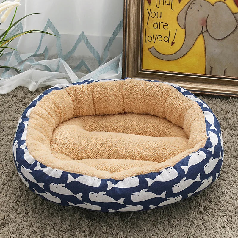 Luxury Round Donut Dog Bed.