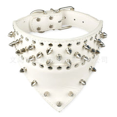 Spiked Large Dog Triangle Scarf Collar – The Ultimate Dog Accessory.