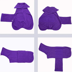 Double Layer Dog Drying Robe / Dressing Gown