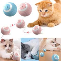 Interactive Electric  Dog - Cat Toy – USB Charging Smart Rolling Spin Ball.