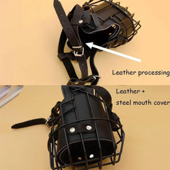 Heavy-Duty Muzzle Cage Mask.