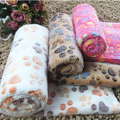 Warm Fleece Pet Blanket for Dog or Cat.