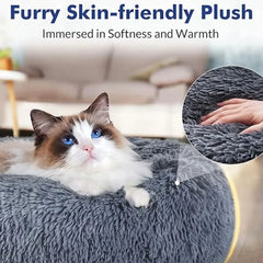 Round Dog Bed Super Soft & Lavish Dog Bed.