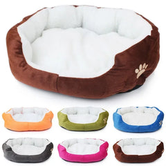 Soft Fleece Nest Dog Bed.