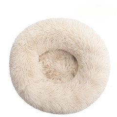 The Ultimate Donut Cuddler Round Dog Bed - Ultra Soft - Washable Dog Bed.