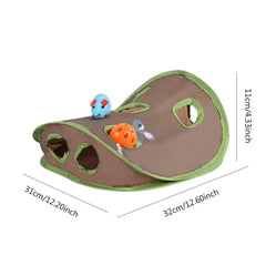 Mouse Hunt Tunnel Toy for Cats!.