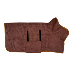 Ultra-Absorbent Dog Dry Bathrobe Towel.