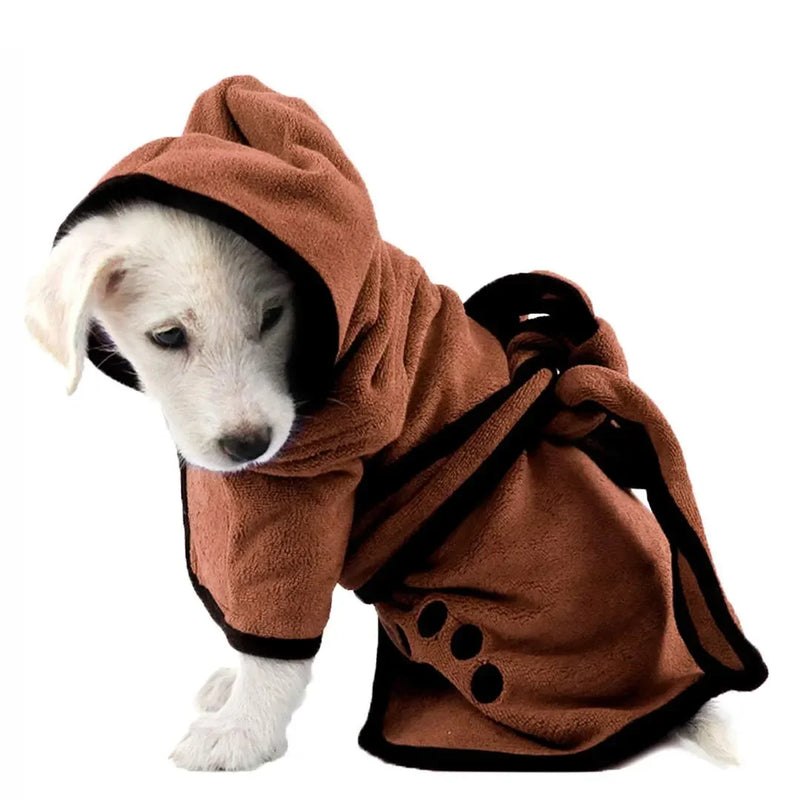 Microfiber Pet Drying robe.