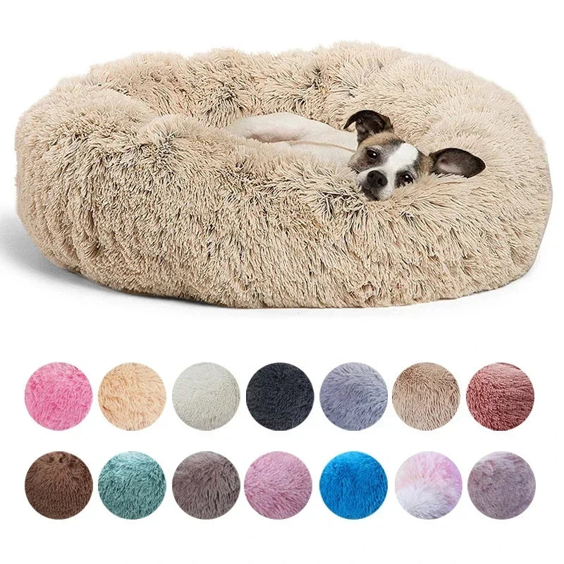 Round Dog Bed Super Soft & Lavish Dog Bed.