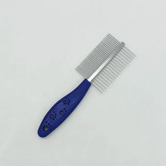 Premium Two-Sided Dog & Cat Grooming Comb