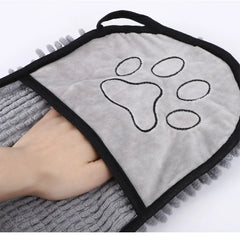 New Quick-Drying Pet Mitt Towel