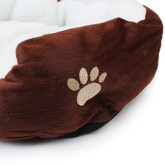 Soft Fleece Nest Dog Bed.