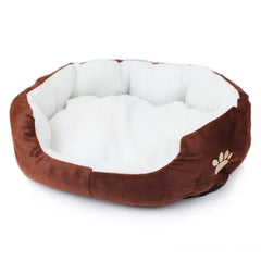 Soft Fleece Nest Dog Bed.