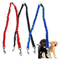 Elastic Extended 2 Way Coupler Dog Lead.