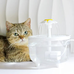 Automatic Cat Filtered Water Fountain Filter USB Electric.