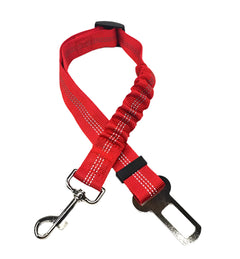 Adjustable Dog Car Seat Belt Harness with Cushioning Elasticity