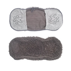 Luxury Soft Chenille Microfiber Drying Mit Towel for Dogs.