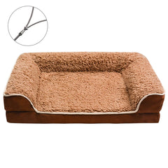 Plush Dog Bed For All Sizes Removable Cover Cleaning