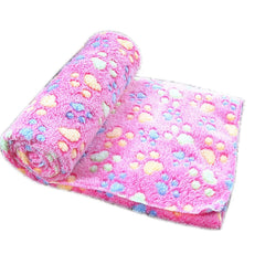 Warm Fleece Pet Blanket for Dog or Cat.