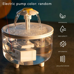 Automatic Cat Filtered Water Fountain Filter USB Electric.