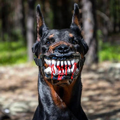 Halloween Costume Zombie Dog Mask.