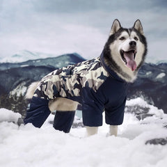 Camouflage Pattern Dog Coat